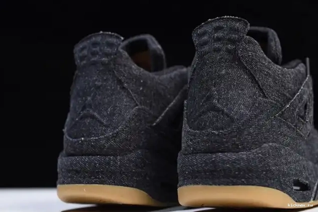 Cheap MAX 'black' x AO2571-001 Jordan 4 Levi's Air 0521